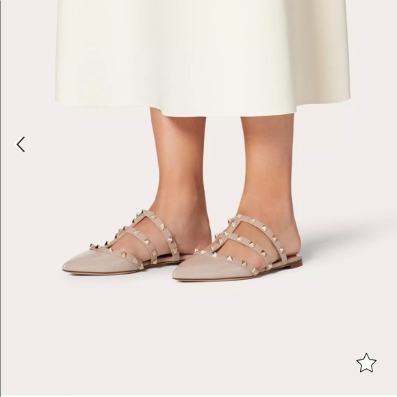 Valentino Garavani Rockstud patent-leather mule - Picture 7 of 7